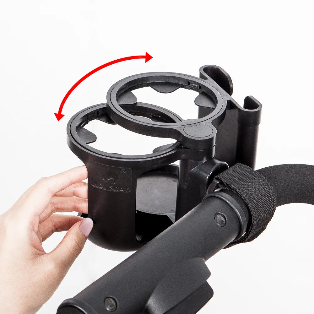 2-in-1 Stroller Cup & Phone Holder – Keep Drinks & Baby Essentials Handy on Every Walk!
