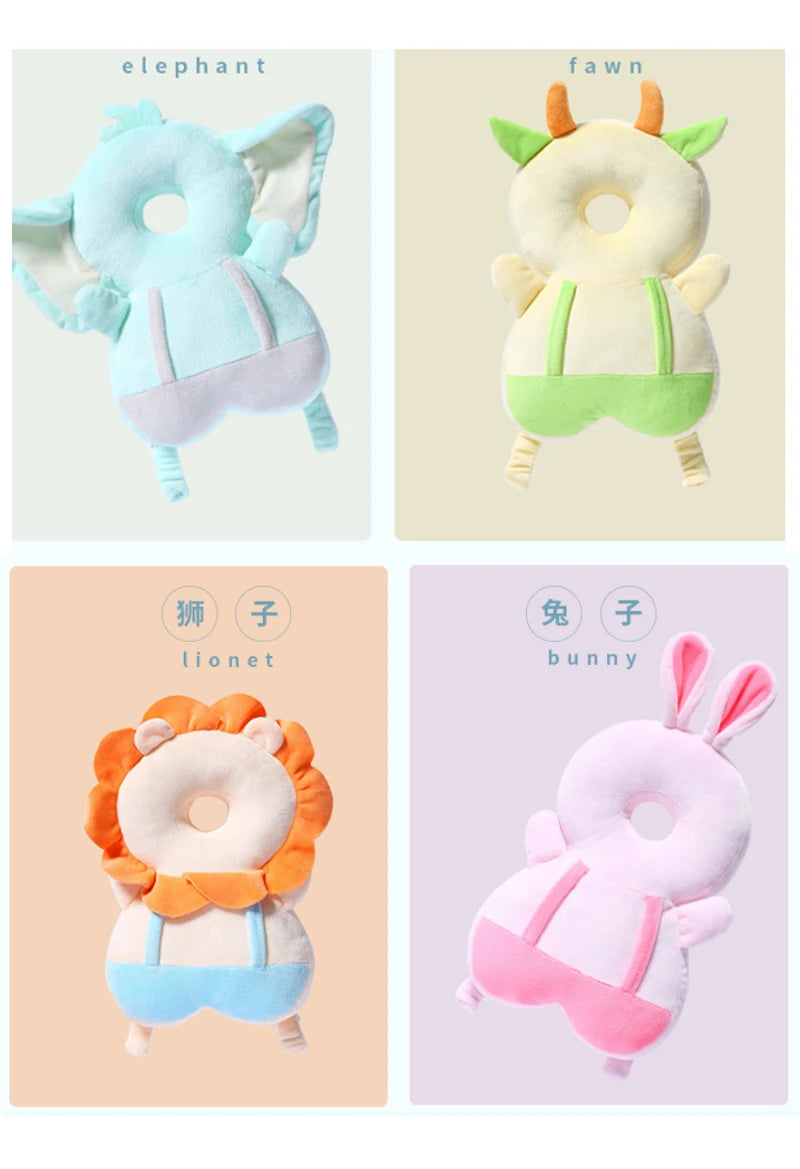 1-3T Toddler Baby Head Protector – Angel Bee Cartoon Safety Cushion for Back & Head Injury Prevention