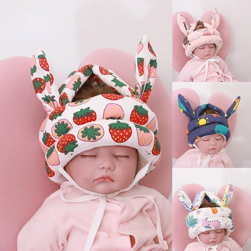 1-3T Toddler Baby Head Protector – Angel Bee Cartoon Safety Cushion for Back & Head Injury Prevention