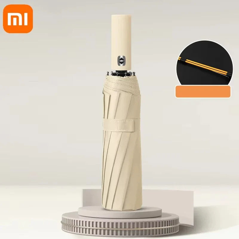 Xiaomi Automatic Umbrella 24 Bone – Large Size UV Protection Sunshade & Rain Umbrella, Foldable Windproof Design
