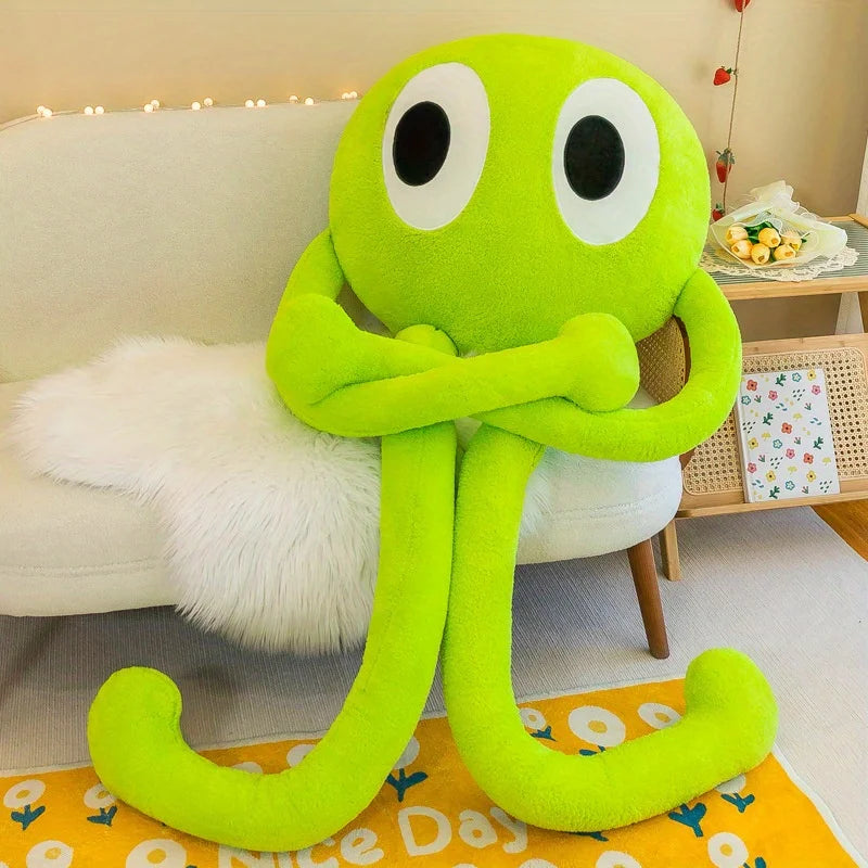 Adorable Long-Legged Octopus Plush Toy – Cuddly Stuffed Animal for Kids & Adults | Perfect Home Decor & Easter Gift