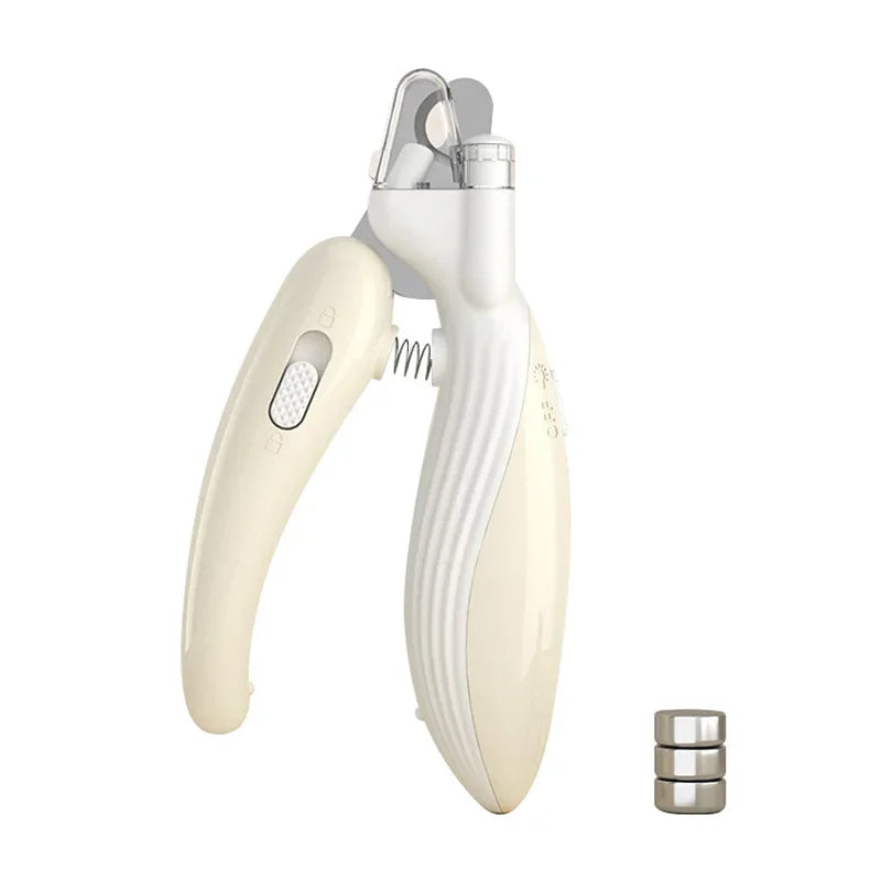 Professional Pet Nail Clippers with LED Light – Paw Grooming Trimmer for Dogs, Cats & Small Animals