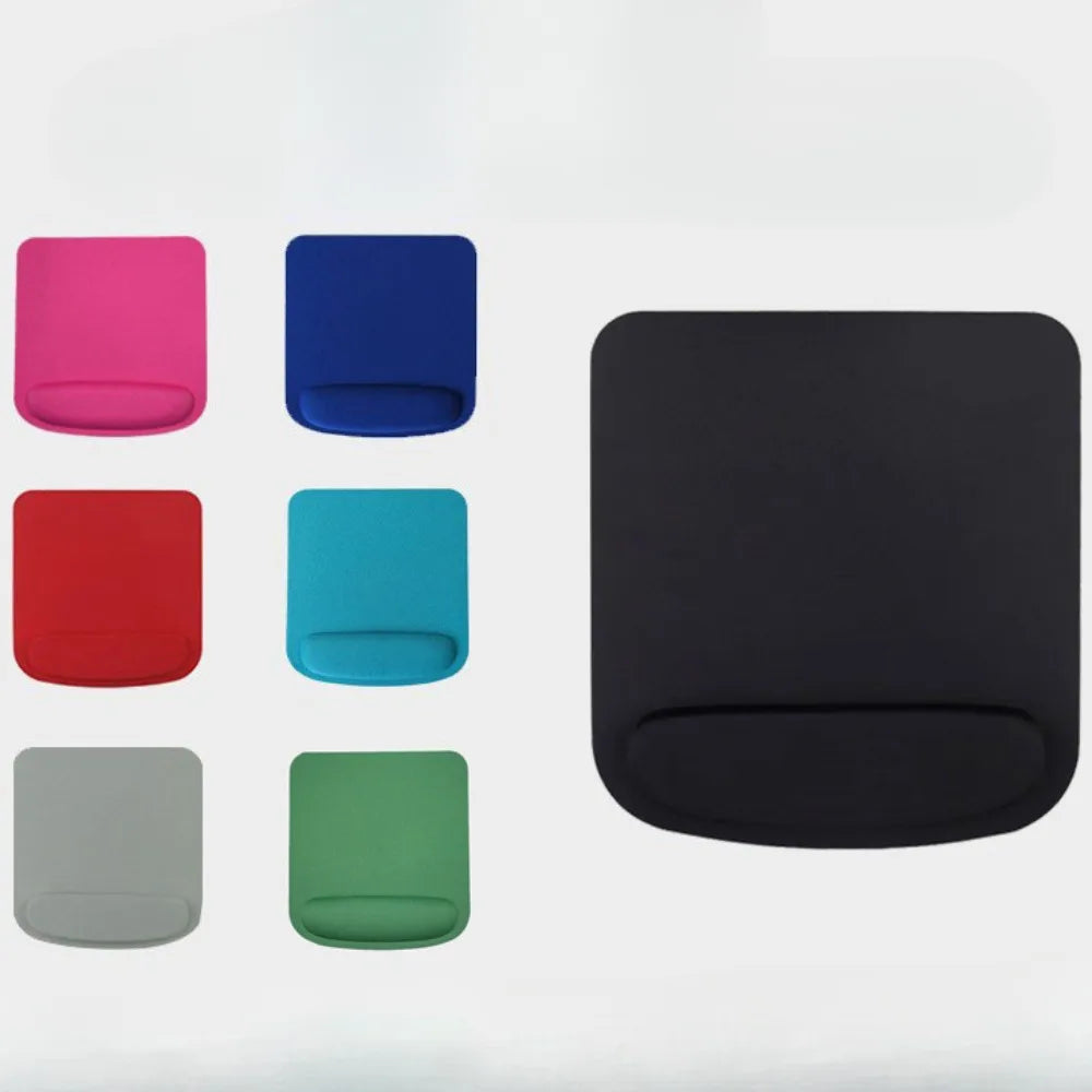 Round EVA Wrist Mouse Pad – Memory Foam Wrist Support for Computer, Laptop & Keyboard Desk Setup