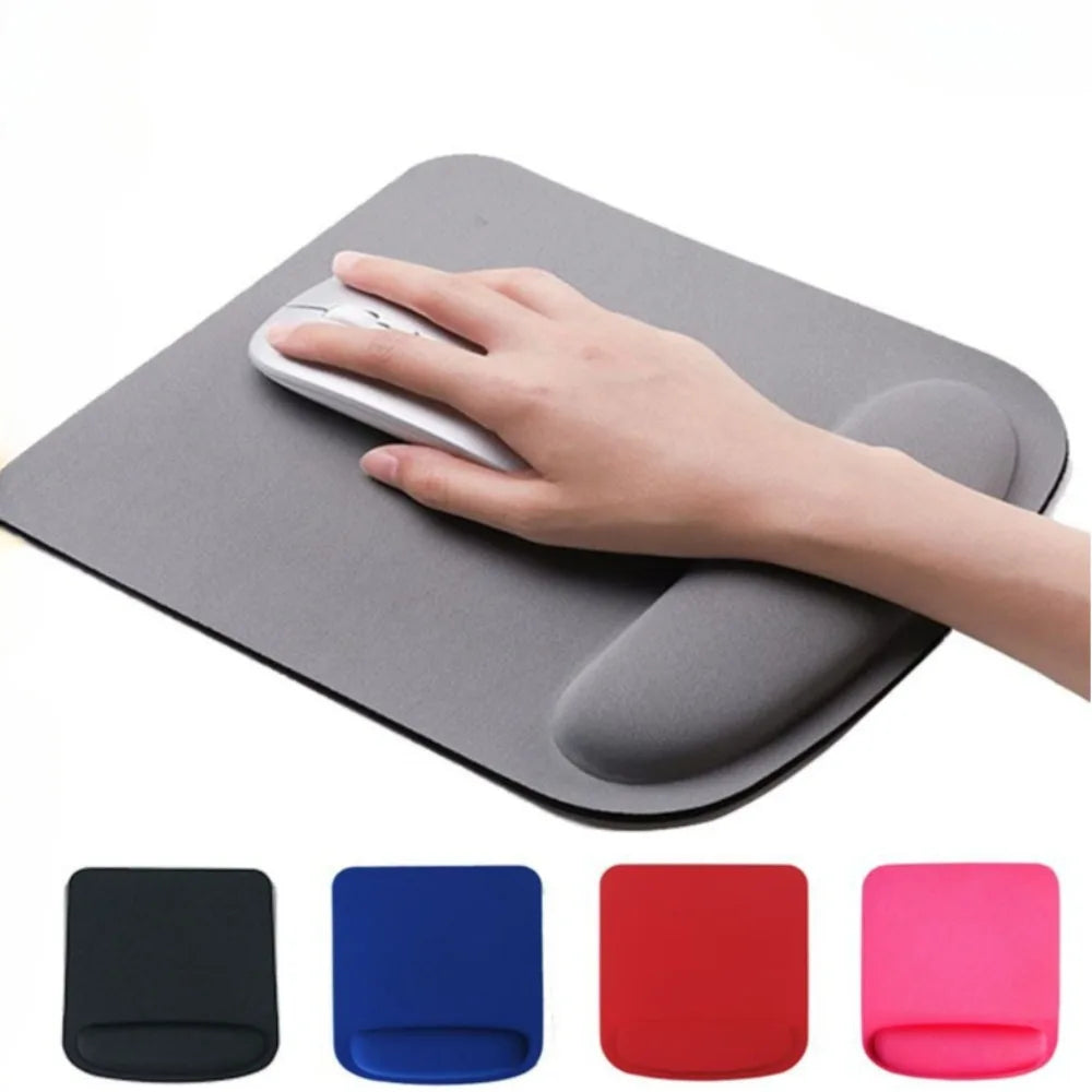 Round EVA Wrist Mouse Pad – Memory Foam Wrist Support for Computer, Laptop & Keyboard Desk Setup