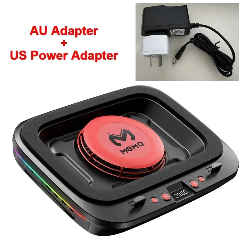 FL08 Laptop Cooling Pad – Adjustable Stand with Powerful Fan & Strong Wind Pressure for Gaming Laptops & Notebooks