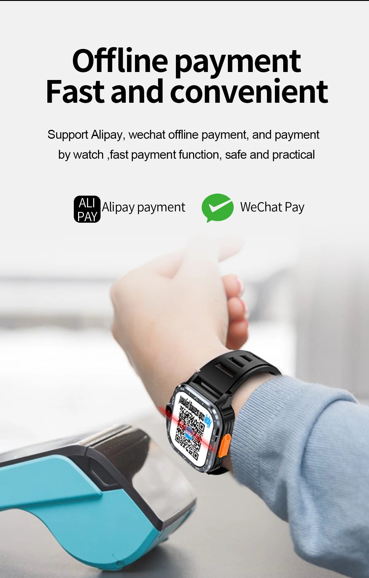Valdus PGD 4G Android Smart Watch for Men – 64GB ROM, Dual HD Camera, NFC, WiFi, GPS, SIM Support, Fitness & Health Tracker