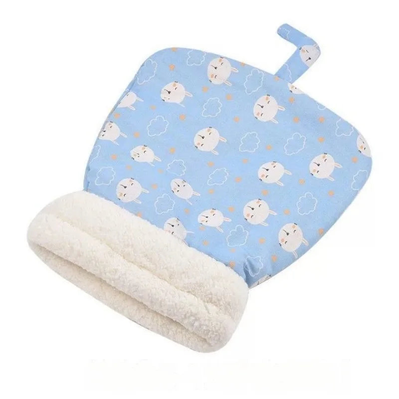 Winter Warm Cat Bed – Cozy Cat Cave Tent with Removable Cushion Pillow | Cute Cat Head Shape Pet Bed