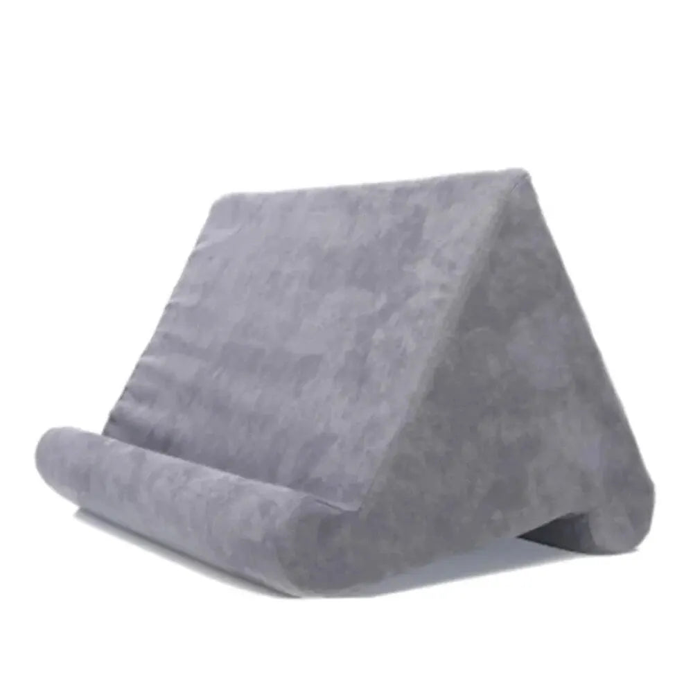 Xnyocn Tablet Pillow Stand | Soft Multi-Angle Sponge Holder for iPad, Samsung, Huawei, Kindle | Bed Sofa Book & Tablet Mount