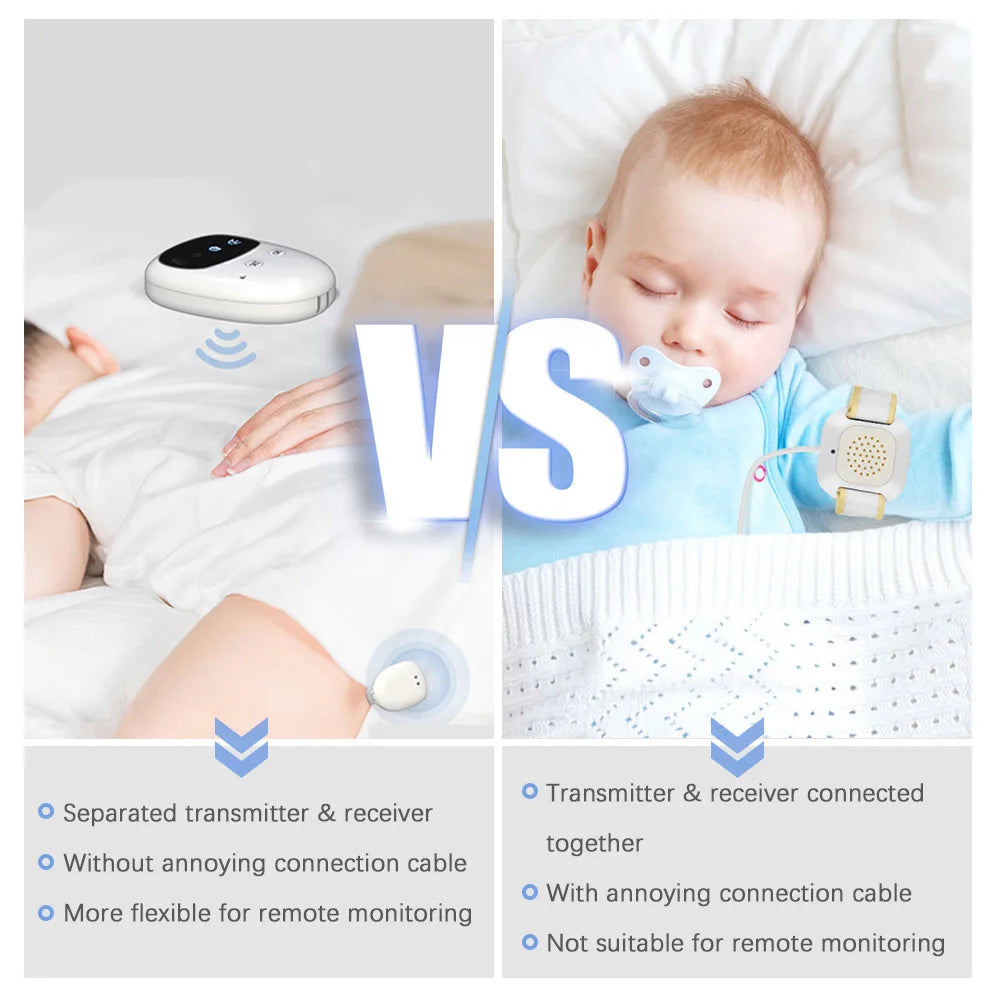 Wireless Bedwetting Alarm – Safe & Effective Potty Training Solution for Kids & Babies!