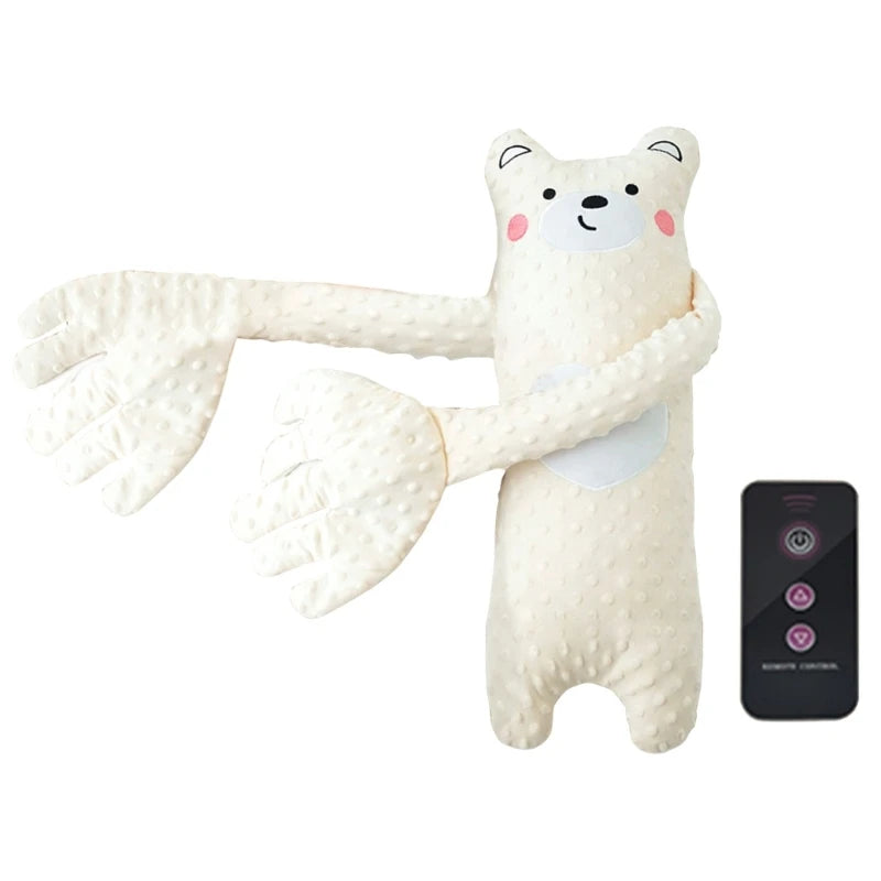 Cartoon Baby Sleep Aid Hand Pillow – Soothing Pacify Doll with Optional Music for Newborn Comfort & Peaceful Sleep