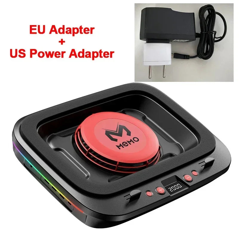 FL08 Laptop Cooling Pad – Adjustable Stand with Powerful Fan & Strong Wind Pressure for Gaming Laptops & Notebooks