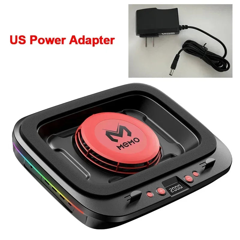FL08 Laptop Cooling Pad – Adjustable Stand with Powerful Fan & Strong Wind Pressure for Gaming Laptops & Notebooks
