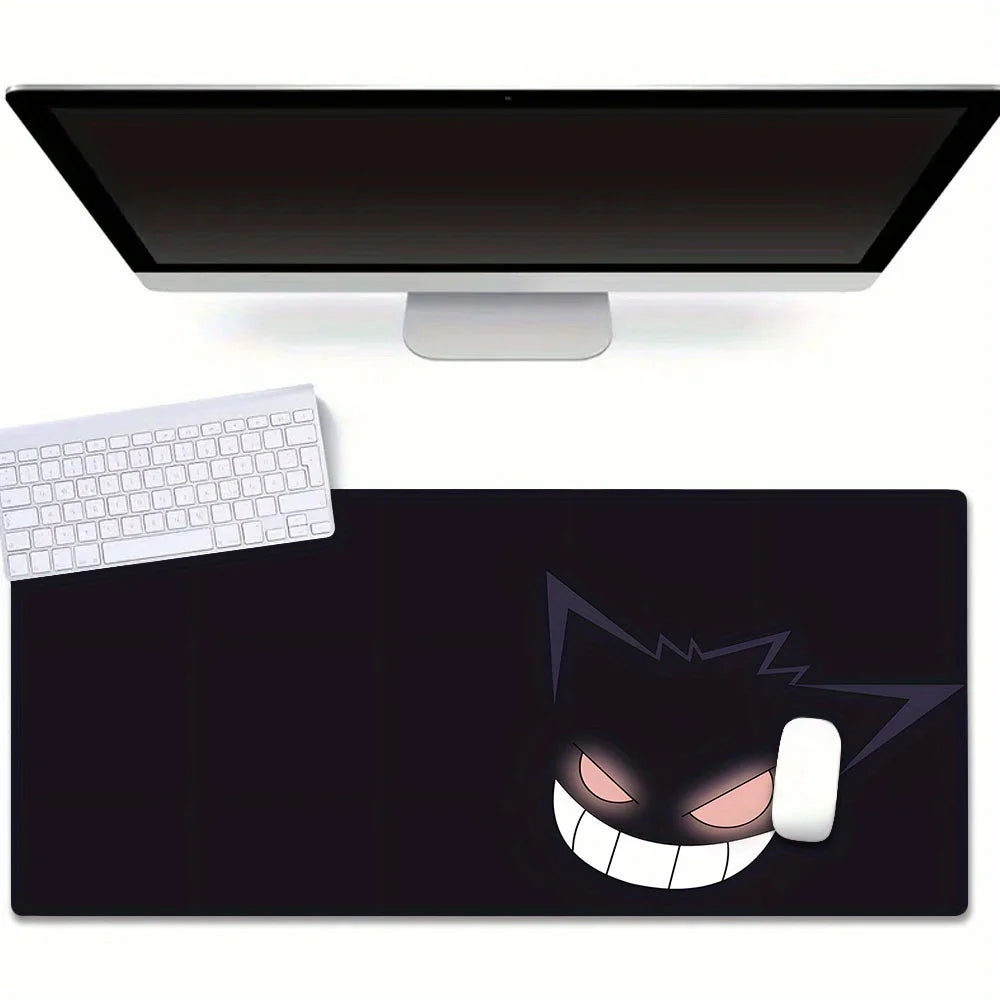 Horrible Cartoon Monster Gaming Mouse Pad – Large Non-Slip Rubber Desk Mat for Keyboard & Computer