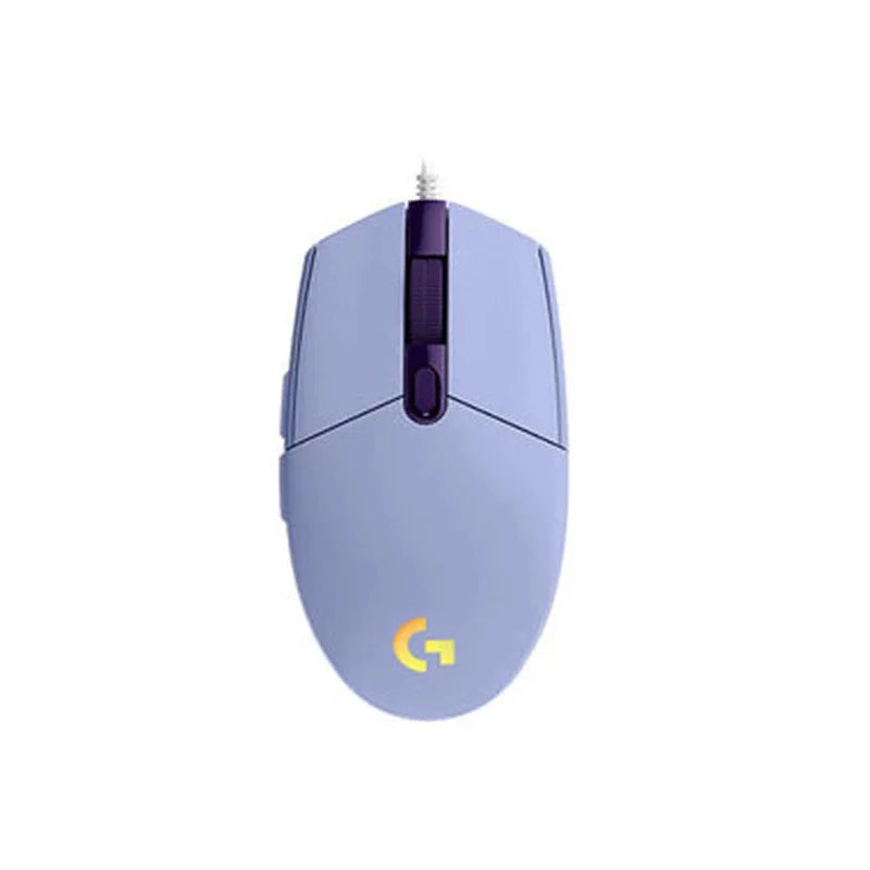 Logitech G102 USB Wired Gaming Mouse | 8000 DPI, RGB Lighting, 5 Buttons | Optical Mouse for PC, Mac, Laptop & Esports