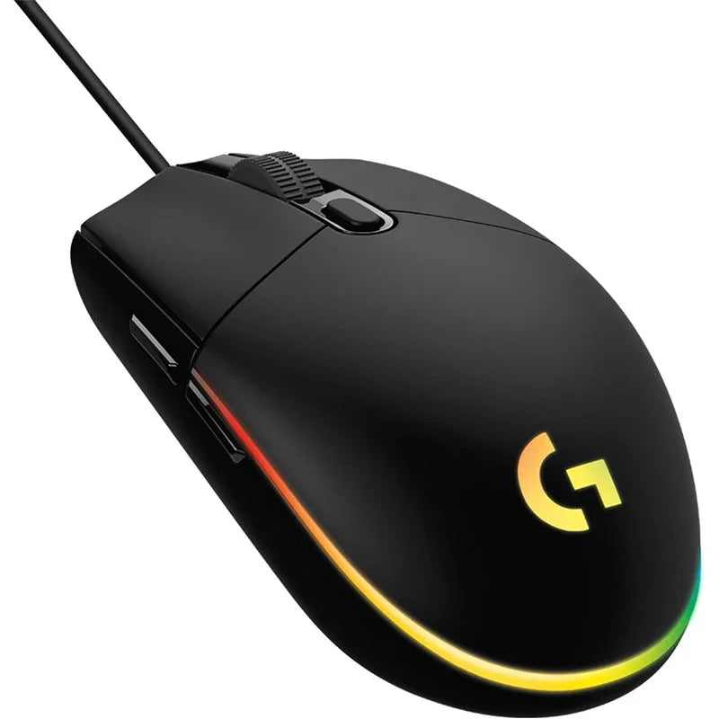 Logitech G102 USB Wired Gaming Mouse | 8000 DPI, RGB Lighting, 5 Buttons | Optical Mouse for PC, Mac, Laptop & Esports