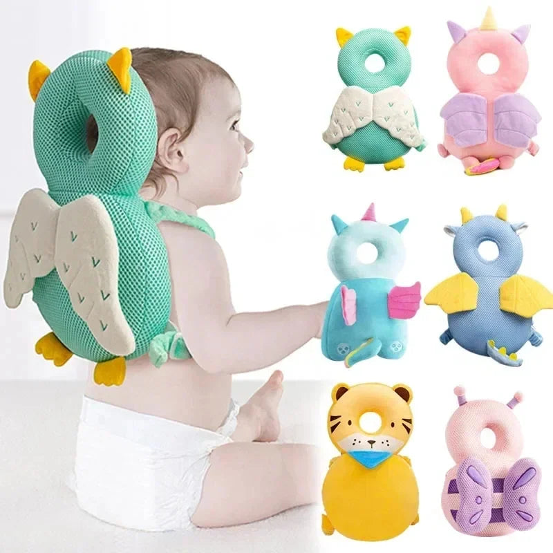 1-3T Toddler Baby Head Protector – Angel Bee Cartoon Safety Cushion for Back & Head Injury Prevention
