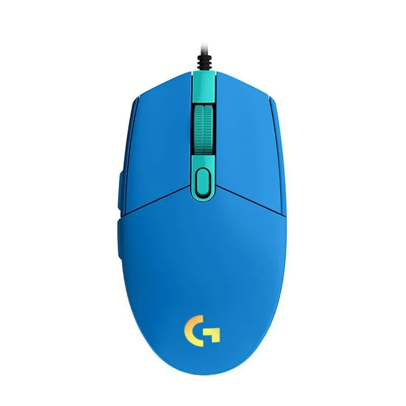 Logitech G102 USB Wired Gaming Mouse | 8000 DPI, RGB Lighting, 5 Buttons | Optical Mouse for PC, Mac, Laptop & Esports