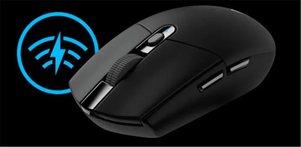 Logitech G304 / G305 / G102 Wireless Gaming Mouse | HERO Sensor 12000DPI | LIGHTSPEED 2.4G | 6 Programmable Buttons | For FPS & MOBA Games