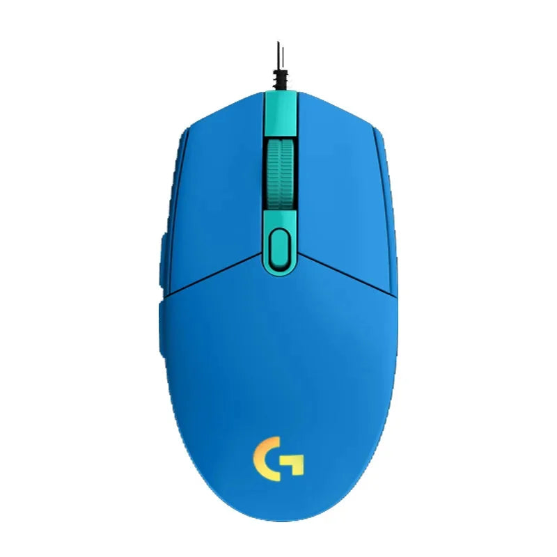 Logitech G102 USB Wired Gaming Mouse | 8000 DPI, RGB Lighting, 5 Buttons | Optical Mouse for PC, Mac, Laptop & Esports
