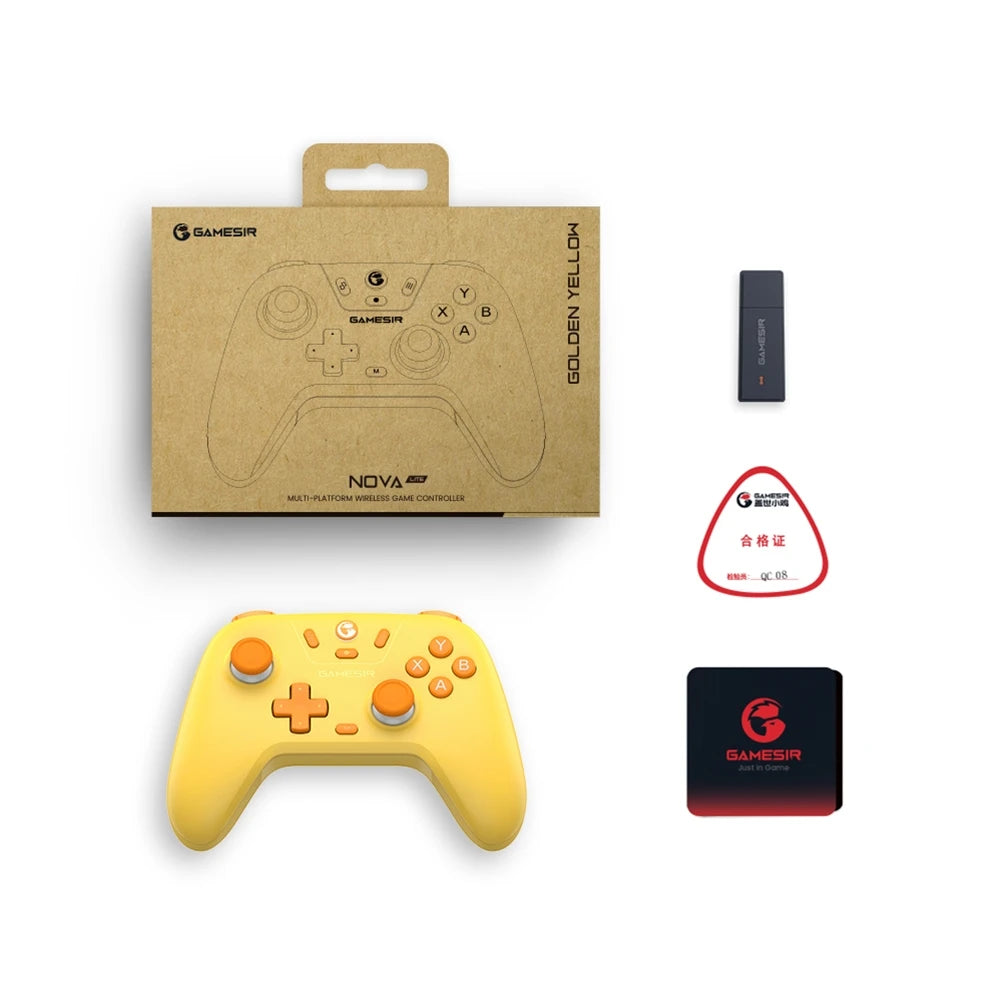 GameSir Nova Lite Wireless Controller – Bluetooth Gamepad with Hall Effect for Nintendo Switch, iPhone, Android & PC