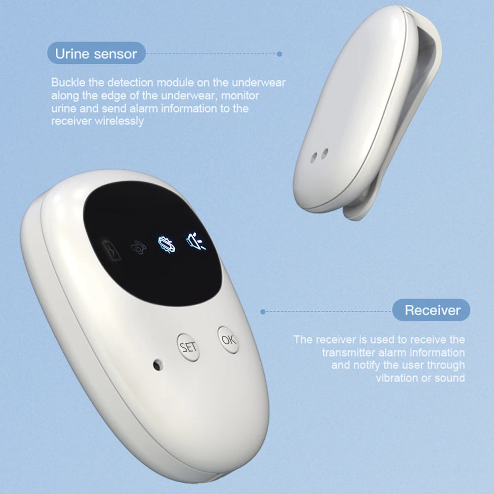 Wireless Bedwetting Alarm – Safe & Effective Potty Training Solution for Kids & Babies!