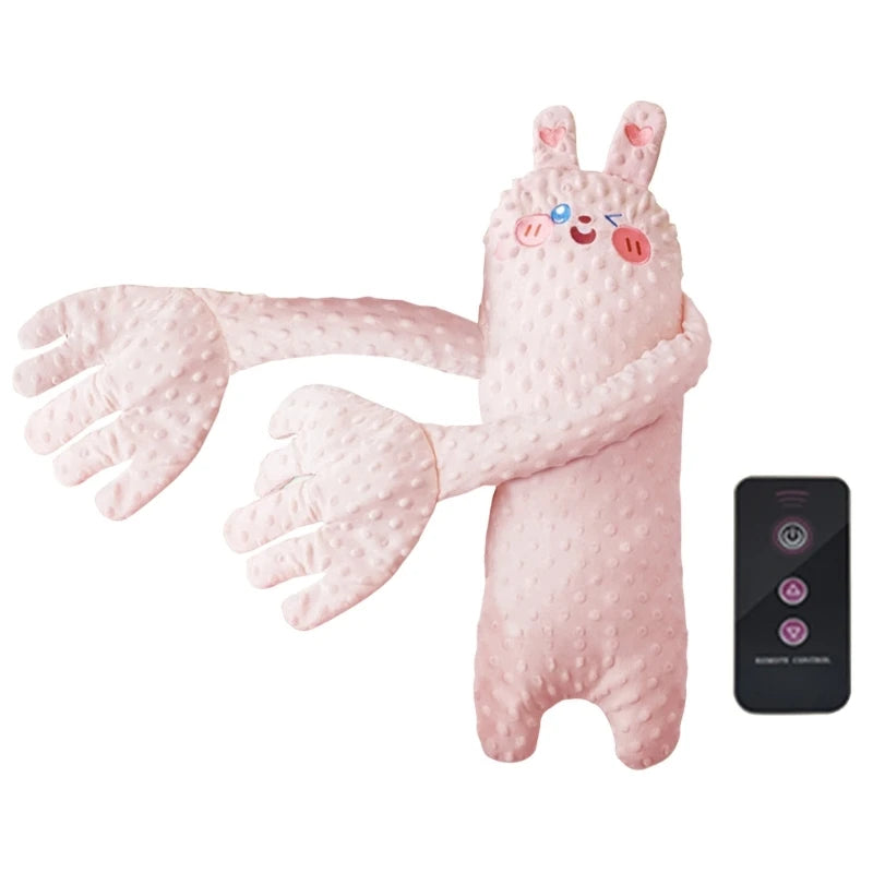 Cartoon Baby Sleep Aid Hand Pillow – Soothing Pacify Doll with Optional Music for Newborn Comfort & Peaceful Sleep