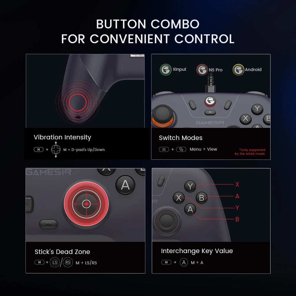 GameSir Nova Lite Wireless Controller – Bluetooth Gamepad with Hall Effect for Nintendo Switch, iPhone, Android & PC