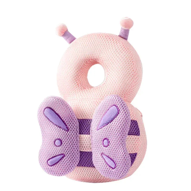 1-3T Toddler Baby Head Protector – Angel Bee Cartoon Safety Cushion for Back & Head Injury Prevention