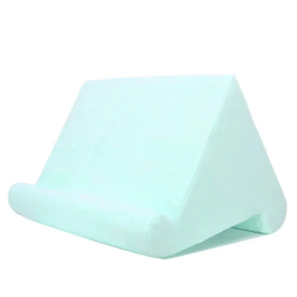 Xnyocn Tablet Pillow Stand | Soft Multi-Angle Sponge Holder for iPad, Samsung, Huawei, Kindle | Bed Sofa Book & Tablet Mount