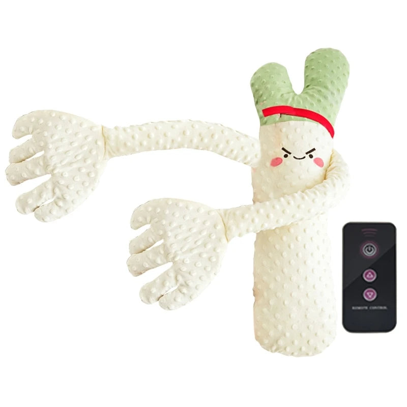 Cartoon Baby Sleep Aid Hand Pillow – Soothing Pacify Doll with Optional Music for Newborn Comfort & Peaceful Sleep
