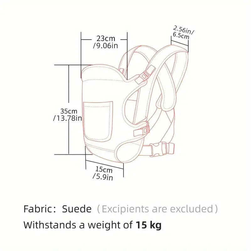 Baby Carrier Backpack Breathable Front Facing 4 in 1 Infant Comfortable Sling Backpack Pouch Wrap Baby Kangaroo New