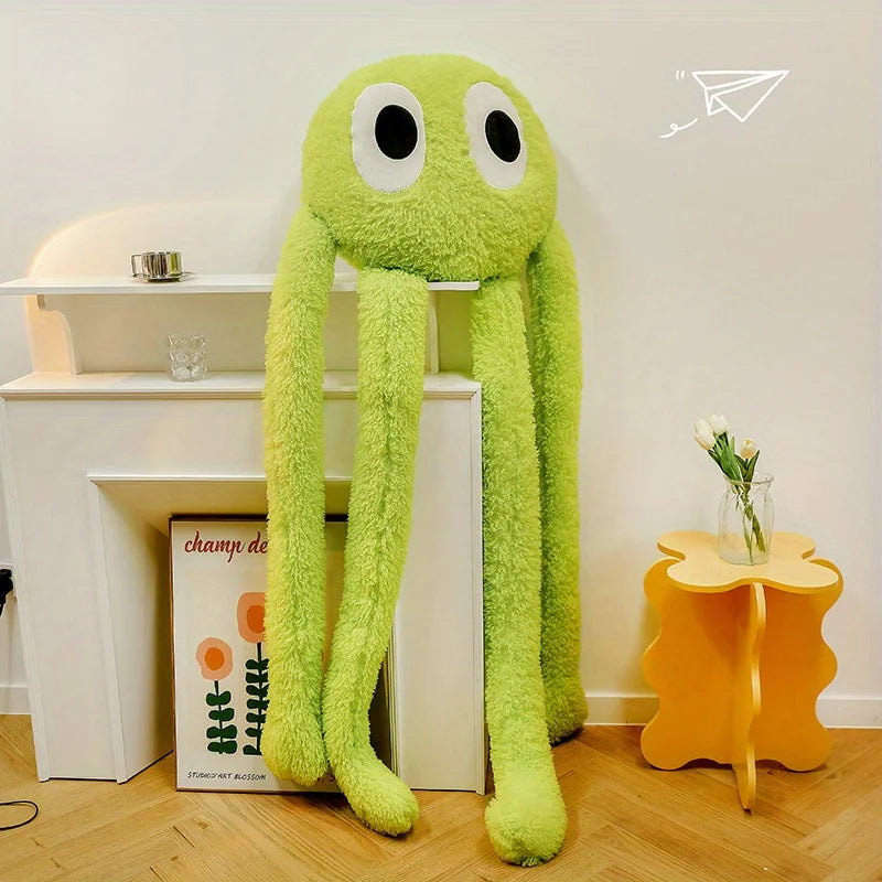 Adorable Long-Legged Octopus Plush Toy – Cuddly Stuffed Animal for Kids & Adults | Perfect Home Decor & Easter Gift