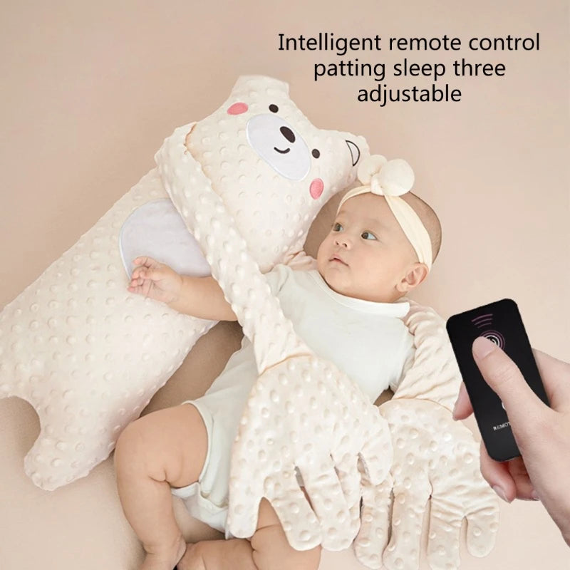 Cartoon Baby Sleep Aid Hand Pillow – Soothing Pacify Doll with Optional Music for Newborn Comfort & Peaceful Sleep
