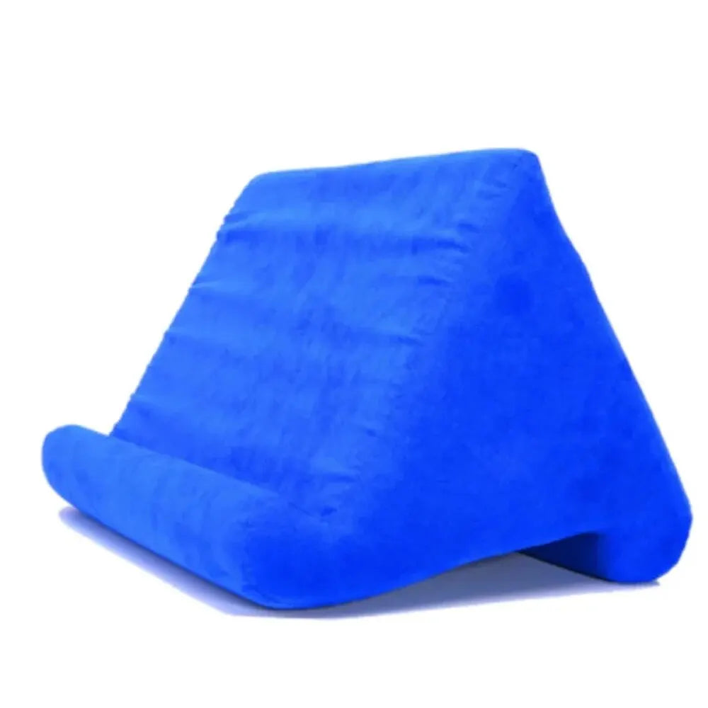 Xnyocn Tablet Pillow Stand | Soft Multi-Angle Sponge Holder for iPad, Samsung, Huawei, Kindle | Bed Sofa Book & Tablet Mount