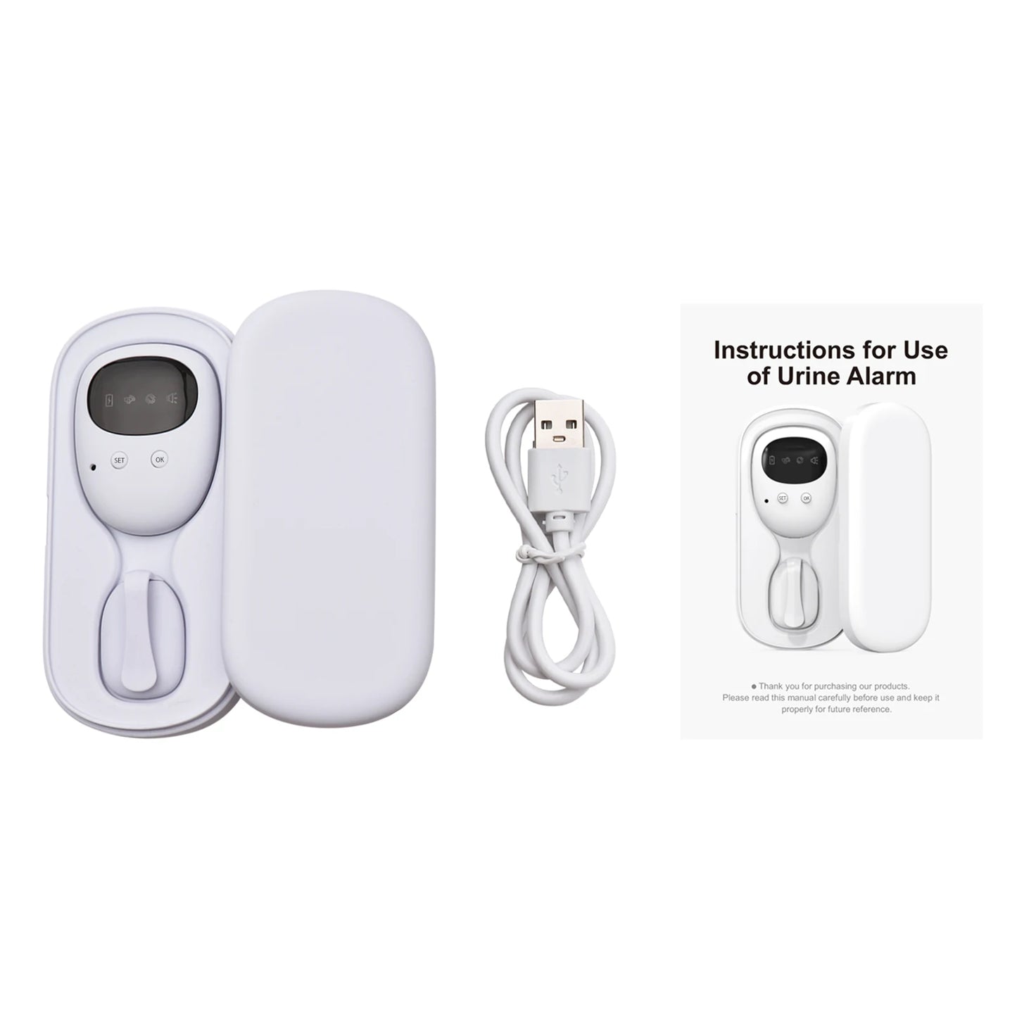 Wireless Bedwetting Alarm – Safe & Effective Potty Training Solution for Kids & Babies!