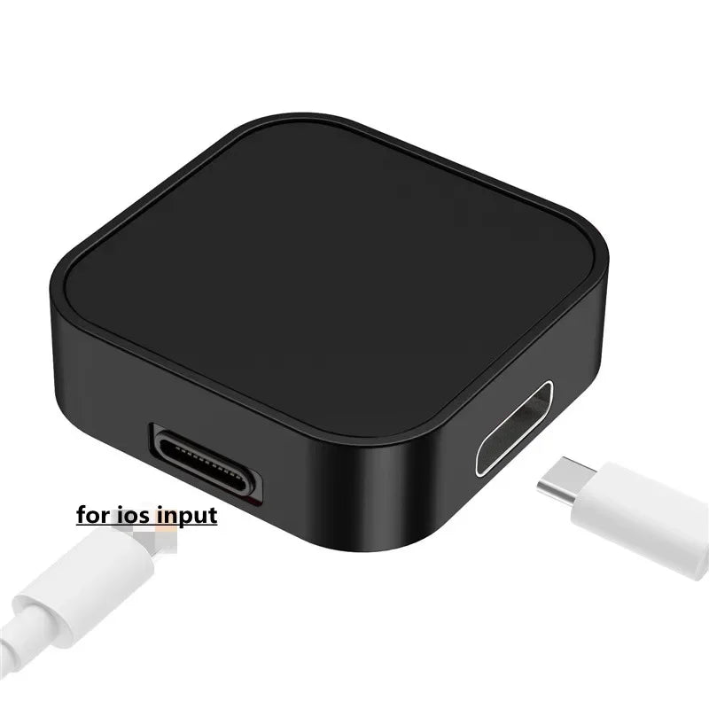 Portable Apple Watch Charger Type-C & Lightning | Wireless Magnetic Fast Charging Dock – Series Ultra 9 8 7 6 SE
