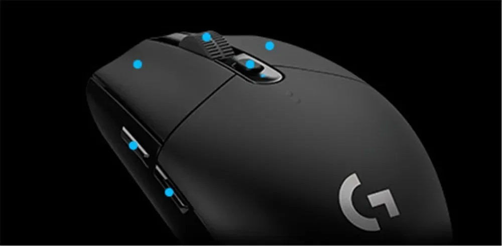 Logitech G304 / G305 / G102 Wireless Gaming Mouse | HERO Sensor 12000DPI | LIGHTSPEED 2.4G | 6 Programmable Buttons | For FPS & MOBA Games