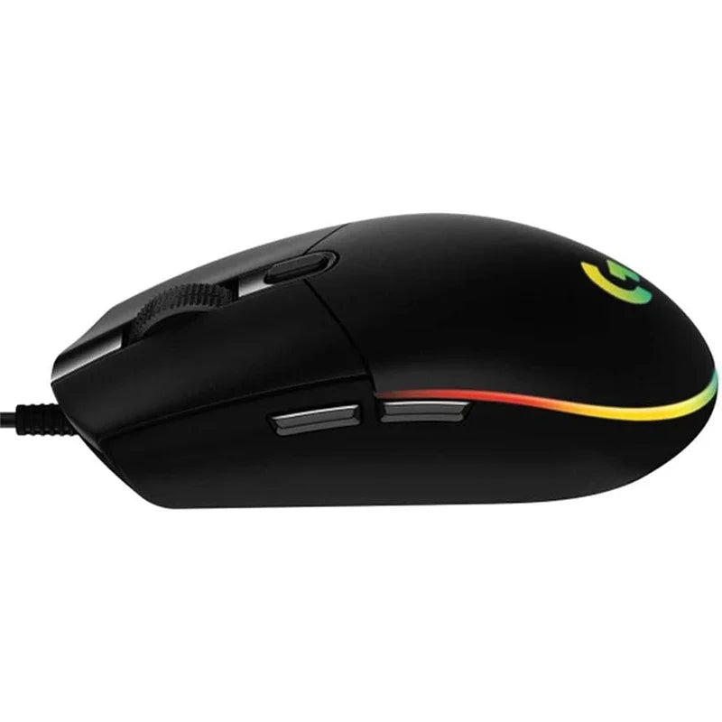 Logitech G102 USB Wired Gaming Mouse | 8000 DPI, RGB Lighting, 5 Buttons | Optical Mouse for PC, Mac, Laptop & Esports