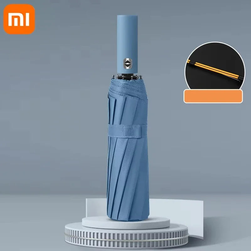 Xiaomi Automatic Umbrella 24 Bone – Large Size UV Protection Sunshade & Rain Umbrella, Foldable Windproof Design