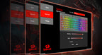 Redragon K515 Shiva RGB Gaming Keyboard | 98 Keys Mechanical Feel | Linear Switch | Detachable Wrist Rest | USB Wired