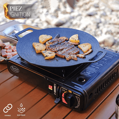 Alpine Cuisine Lightweight Portable Gas Stove for Outdoor and Indoor