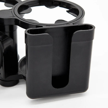 2-in-1 Stroller Cup & Phone Holder – Keep Drinks & Baby Essentials Handy on Every Walk!