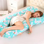 PANGDUBE Pregnancy Pillow – 130×70cm Maternity Body Pillow for Sleeping, Nursing & Breastfeeding Support