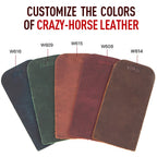 CONTACT'S FAMILY 100% Nubuck Leather Mouse Pad – Premium Desk Mat for Keyboard, Laptop & Office Computer Setup