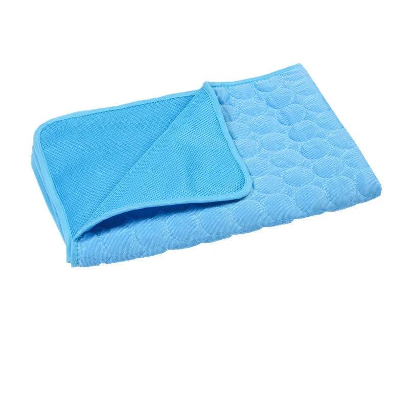 Cooling Dog Mat for Summer – Breathable & Comfortable Pet Bed Pad for Dogs and Cats Washable, Lightweight, and Foldable Mat for Indoor and Outdoor Use