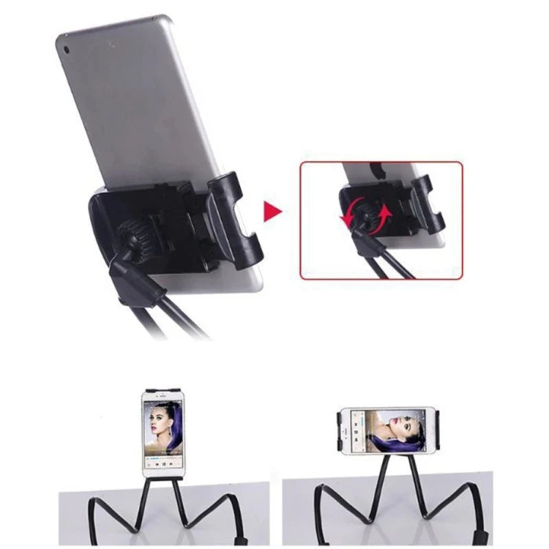 Flexible Mobile Phone Holder - 360° Lazy Necklace Bracket for iPhone, Xiaomi, Samsung