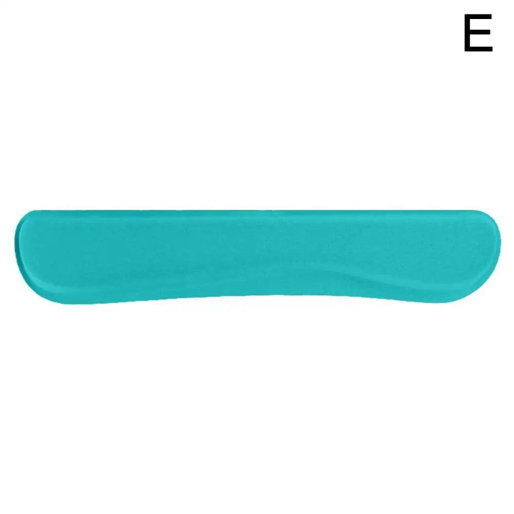 Keyboard Mouse Wrist Rest Pad Memory Foam Superfine Fiber Easy Typing Non-Slip Wrist Rest Pain Relief Office Supplies