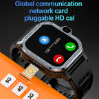 Valdus PGD 4G Android Smart Watch for Men – 64GB ROM, Dual HD Camera, NFC, WiFi, GPS, SIM Support, Fitness & Health Tracker
