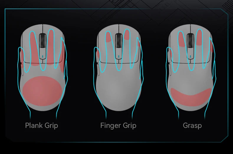 Attack Shark X3Pro/X3 Wireless Gaming Mouse – 26000 DPI, Tri-Mode Connectivity, Ergonomic Ultra-Lightweight Design with RGB for PC, Laptop & Console Gaming