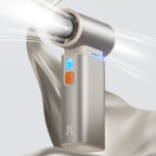 JISULIFE Portable Handheld Fan – 100-Speed Turbo, 9000mAh Rechargeable with LED Display